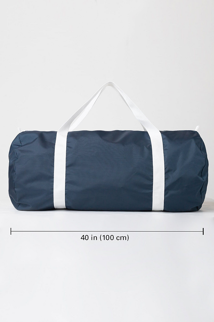 Nylon Pack Weekender Bag NAVY