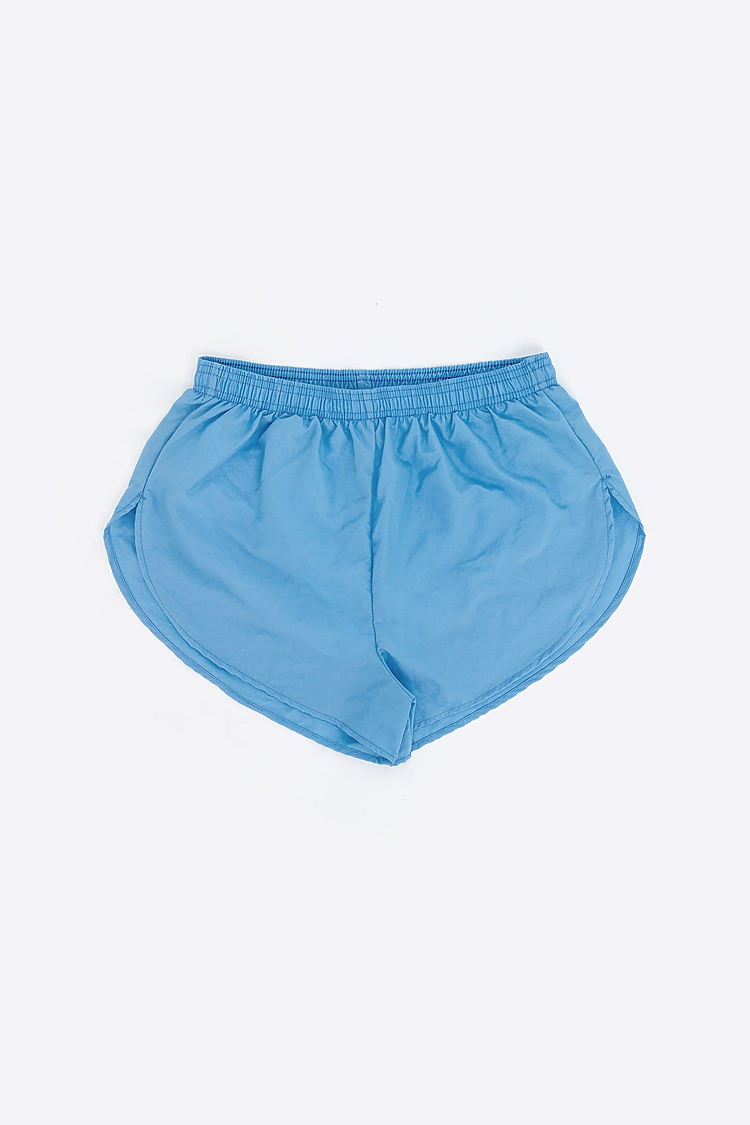 Nylon Taffeta Running Short SKY BLUE
