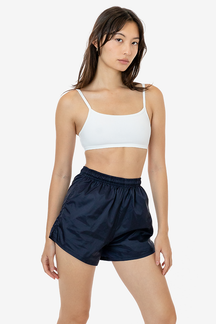 Nylon Taffeta Track Shorts MIDNIGHT NAVY