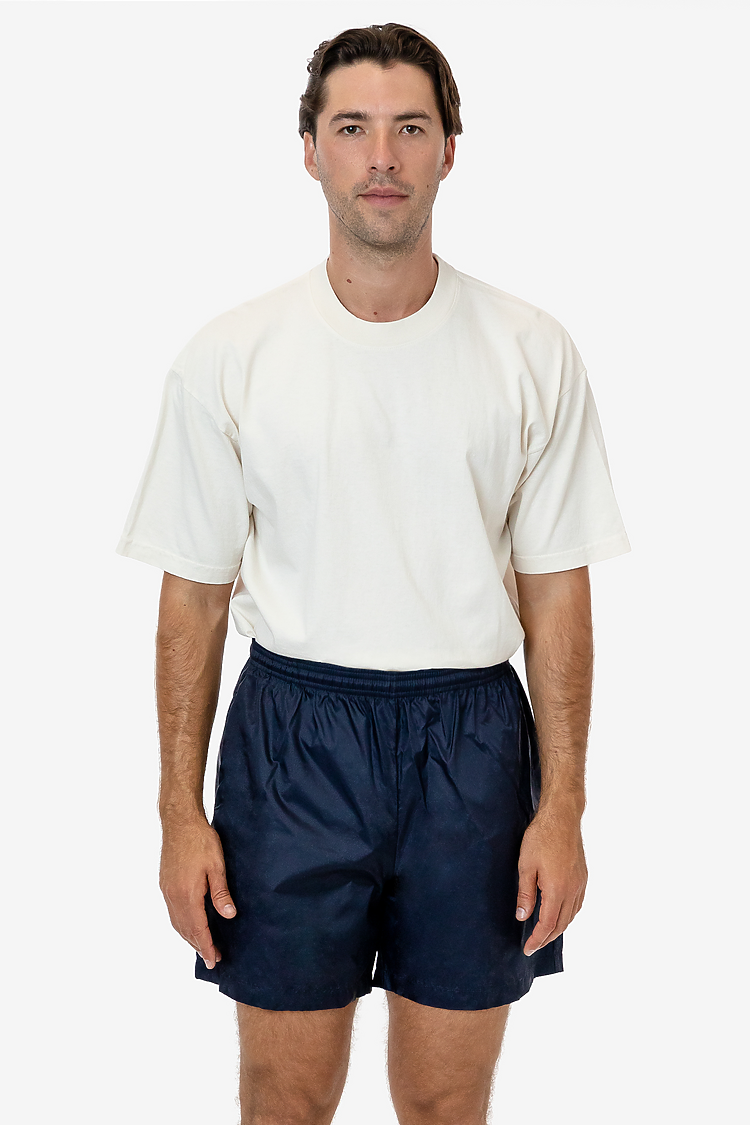 Nylon Taffeta Wide Shorts MIDNIGHT NAVY