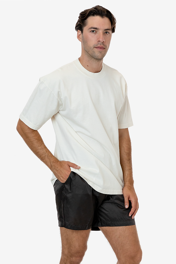 Nylon Taffeta Wide Shorts SHADOW