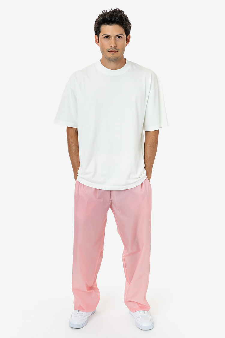 Wide Leg Nylon Taffeta Pant BLOSSOM