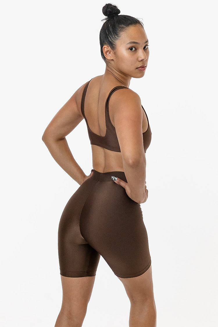Nylon Tricot Bike Short CHOCOLATE