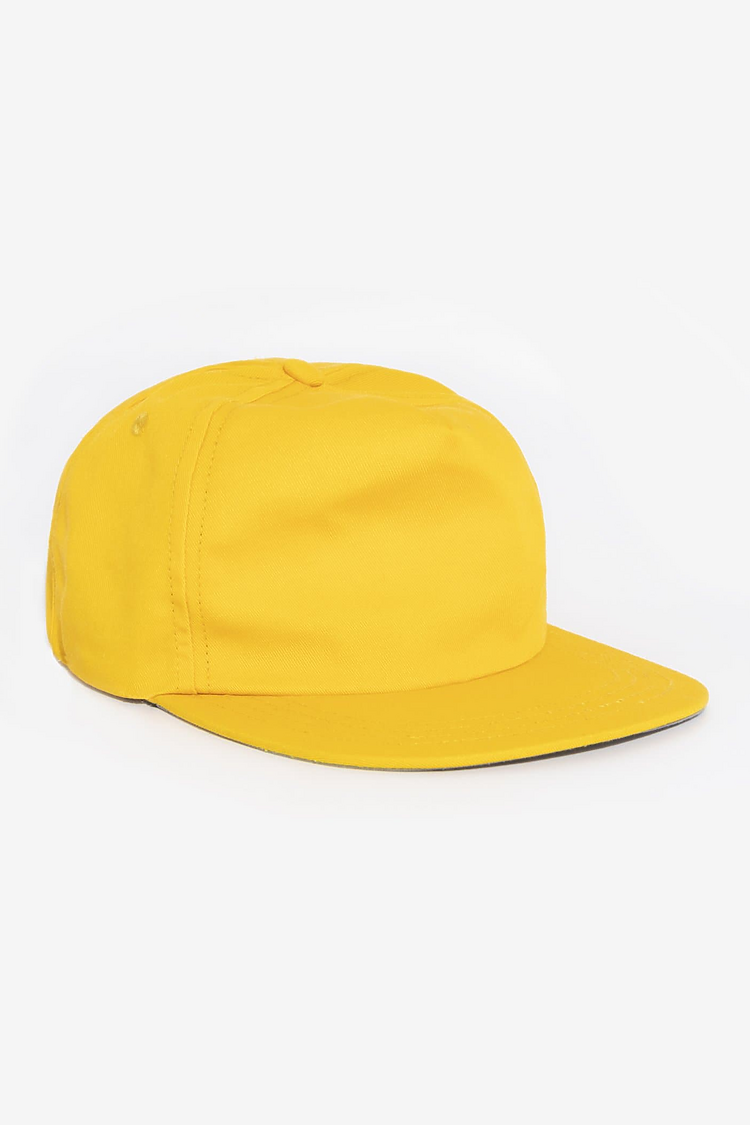 Poly Cttn Twill 5 panel Hat Gold