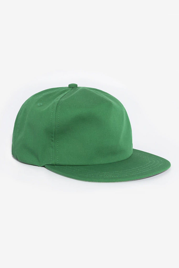 Poly Cttn Twill 5 panel Hat KELLY