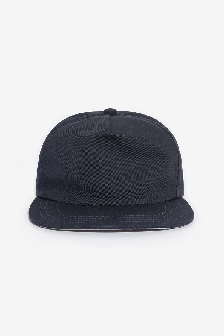Poly Cttn Twill 5 panel Hat NAVY