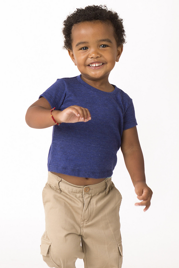 Infant Tri Blend S/S Tee TRI-INDIGO