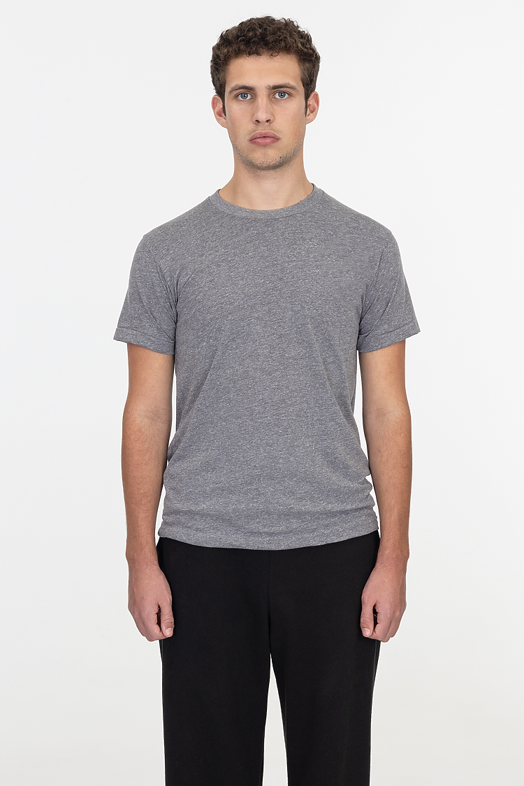 S/S Tri Blend Crew Neck ATHLETIC GREY