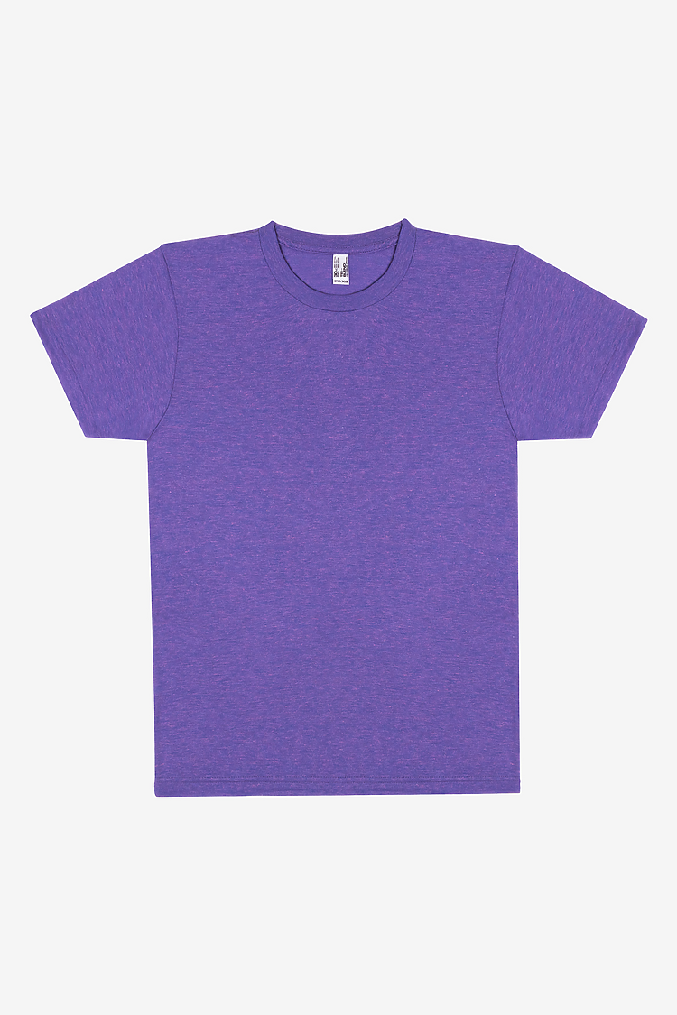 S/S Tri Blend Crew Neck TRI-ORCHID