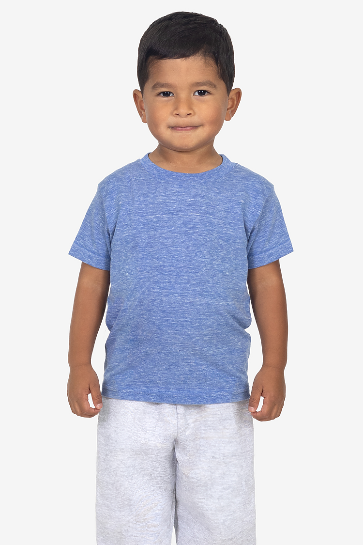 TODDLER TRIBLEND S/S TEE ATHLETIC BLUE