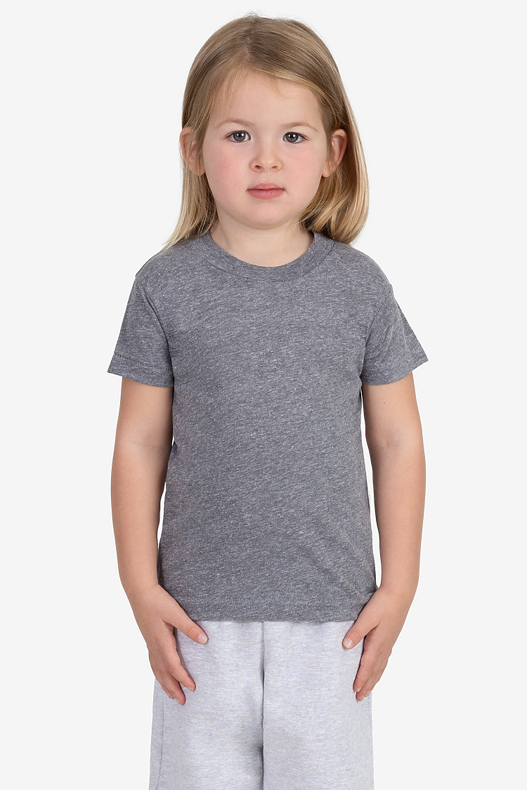 TODDLER TRIBLEND S/S TEE ATHLETIC GREY