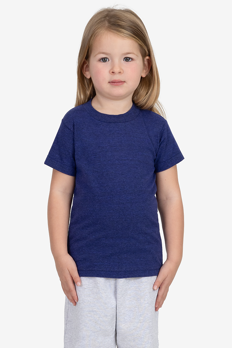 TODDLER TRIBLEND S/S TEE TRI-INDIGO