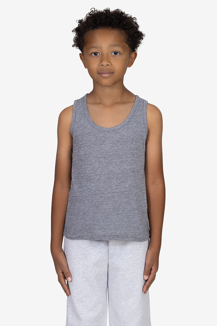 Youth Tri Blend Tank ATHLETIC GREY