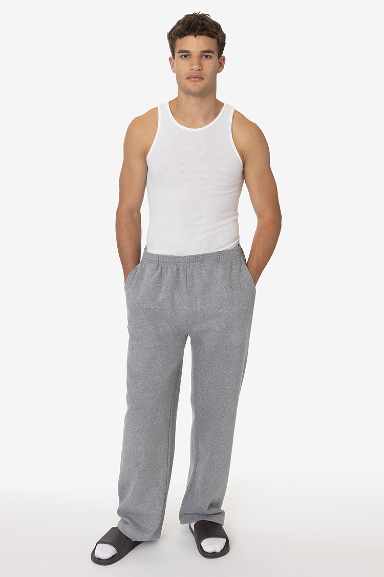 12OZ TRIBLEND FLEECE SWEATPANT HEATHER GREY
