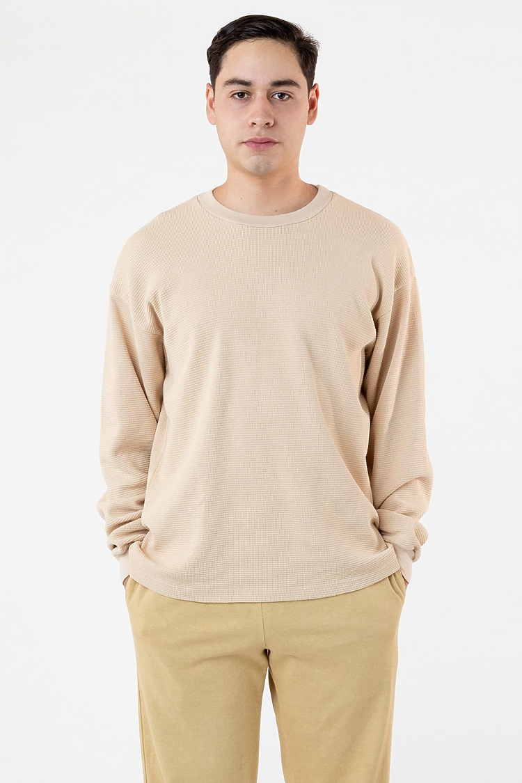 L/S Hvy Thermal Crew Neck BEIGE