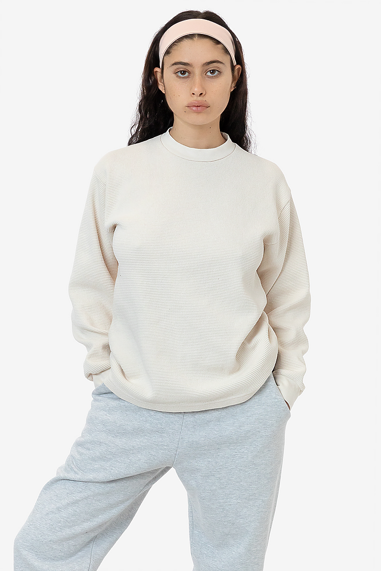 L/S Hvy Thermal Crew Neck CREME