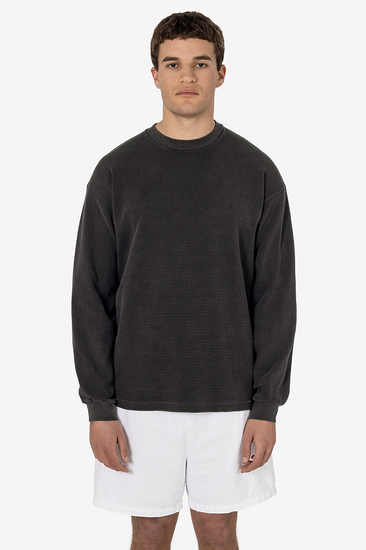 L/S Hvy Thermal Crew Neck VINTAGE BLACK