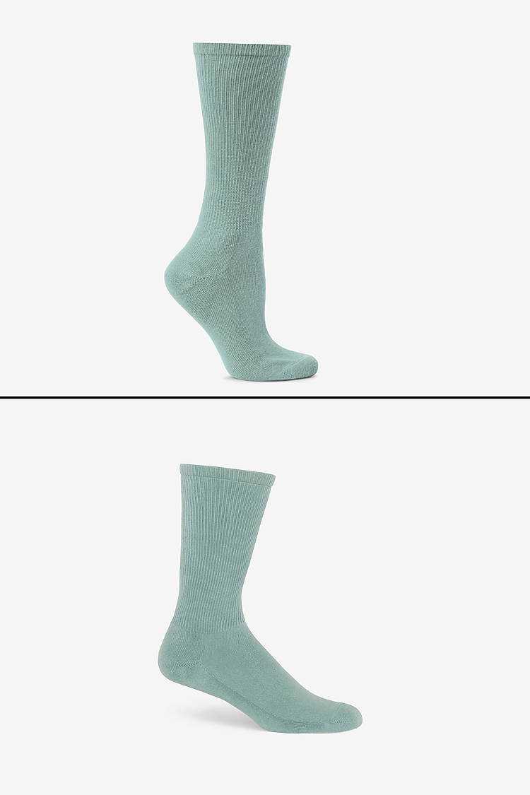 Unisex Crew Sock ATLANTIC GREEN