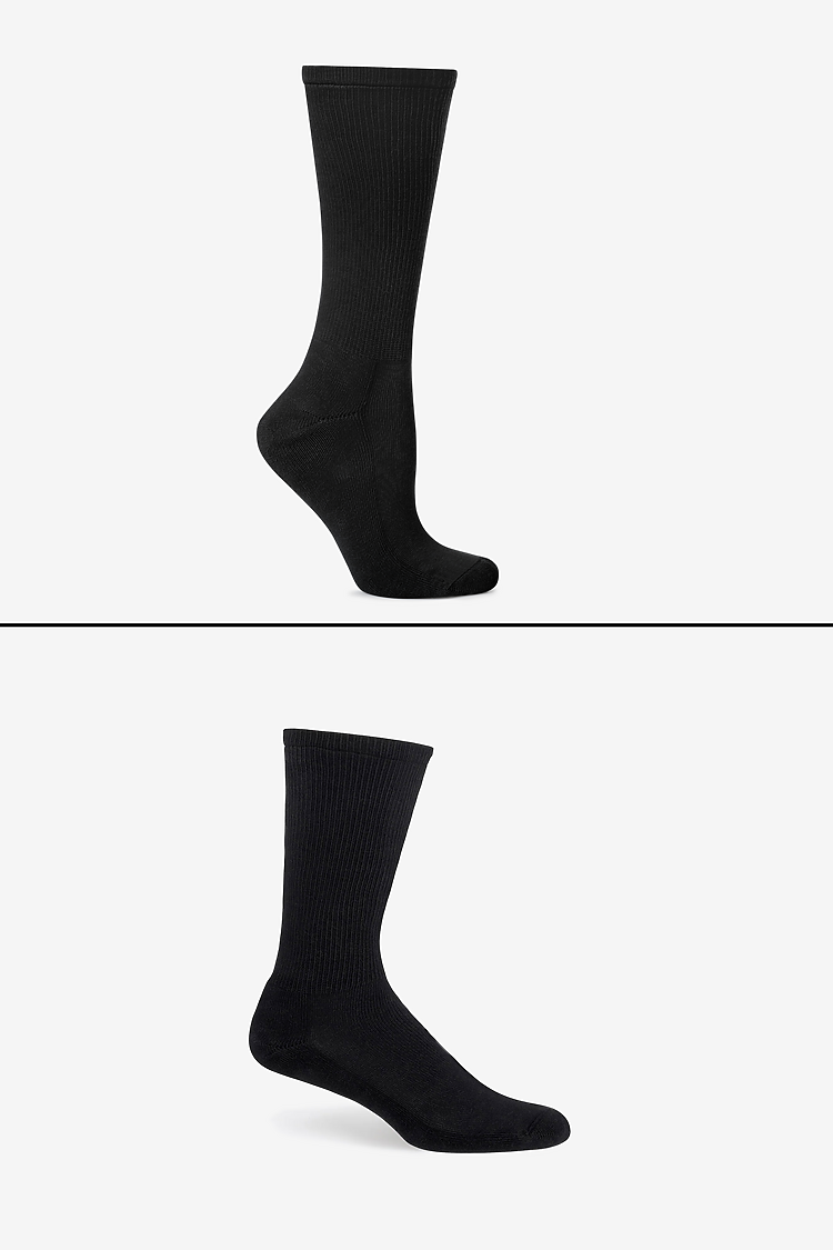 Unisex Crew Sock Black