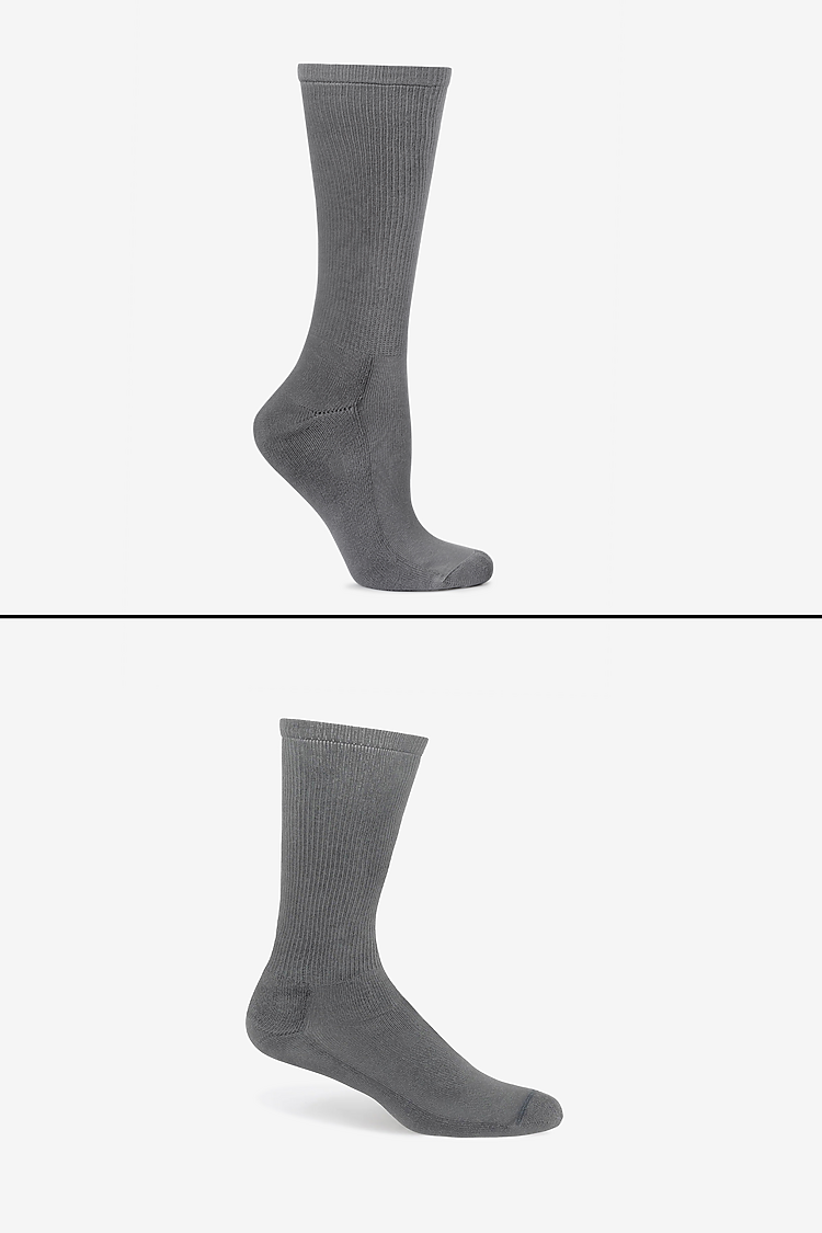 Unisex Crew Sock CHARCOAL