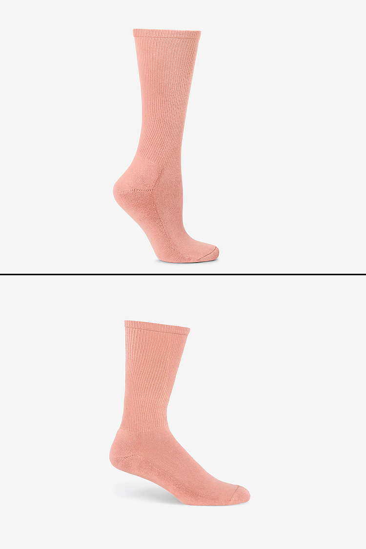 Unisex Crew Sock CORAL