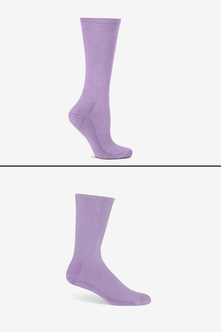Unisex Crew Sock LAVENDER