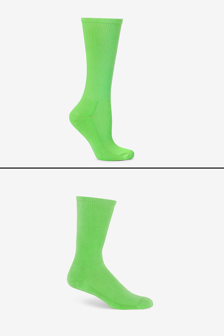 Unisex Crew Sock NEON GREEN