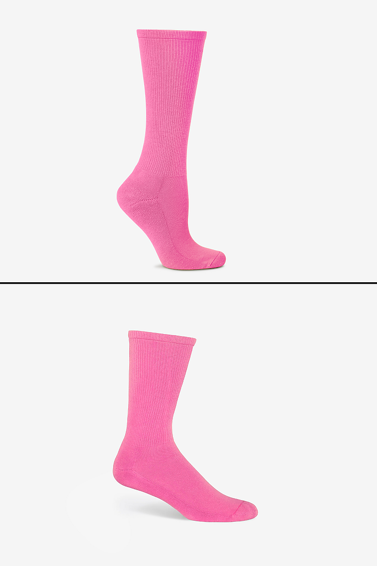 Unisex Crew Sock NEON PINK